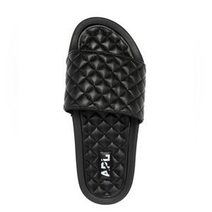 😎 APL Lusso black womens slides